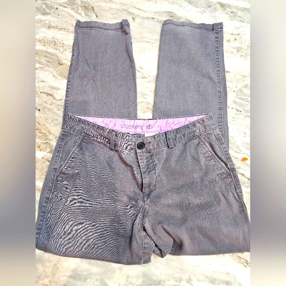 Dockers Women’s Gray Chino Pants Size 10M Straight Leg Stretch Classic Fit - Picture 1 of 8